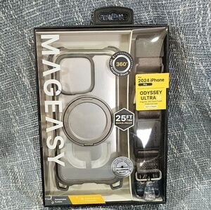 IPhone 16 Pro Case with 360° Stand